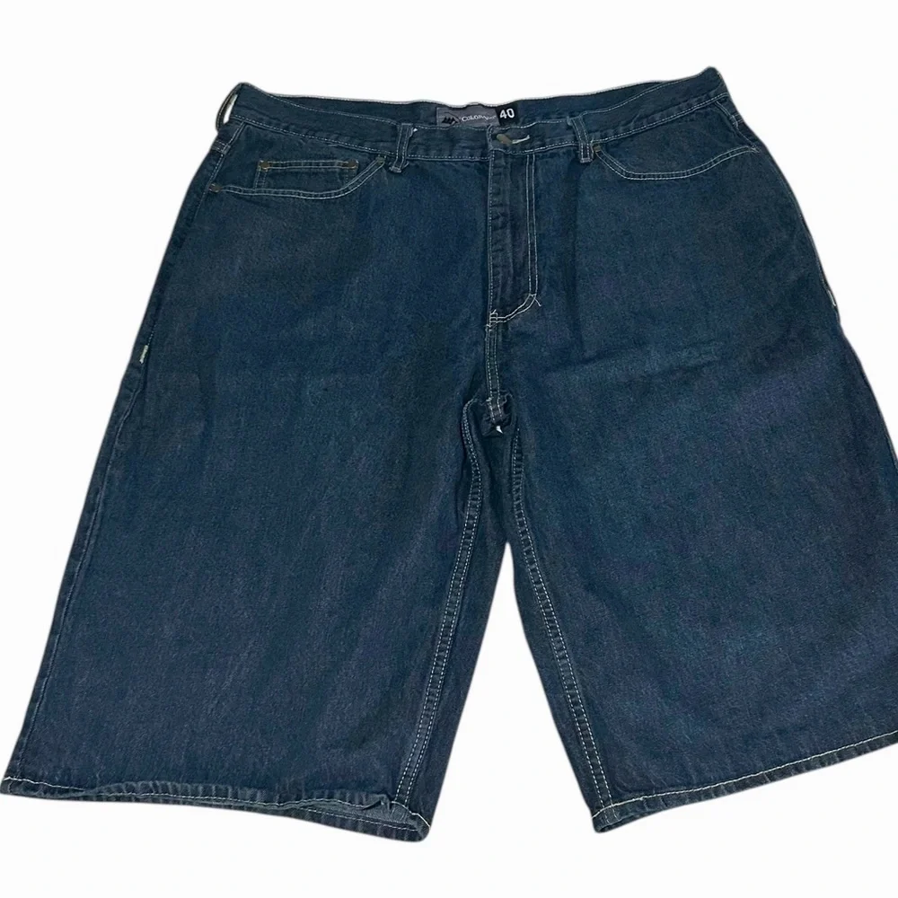 Classic Blue Jean Shorts with Relaxed Fit
